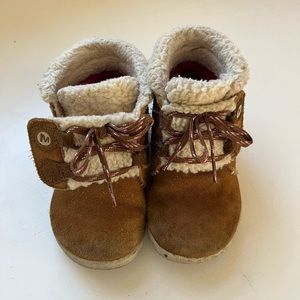 Toddler Girl Merrell boots